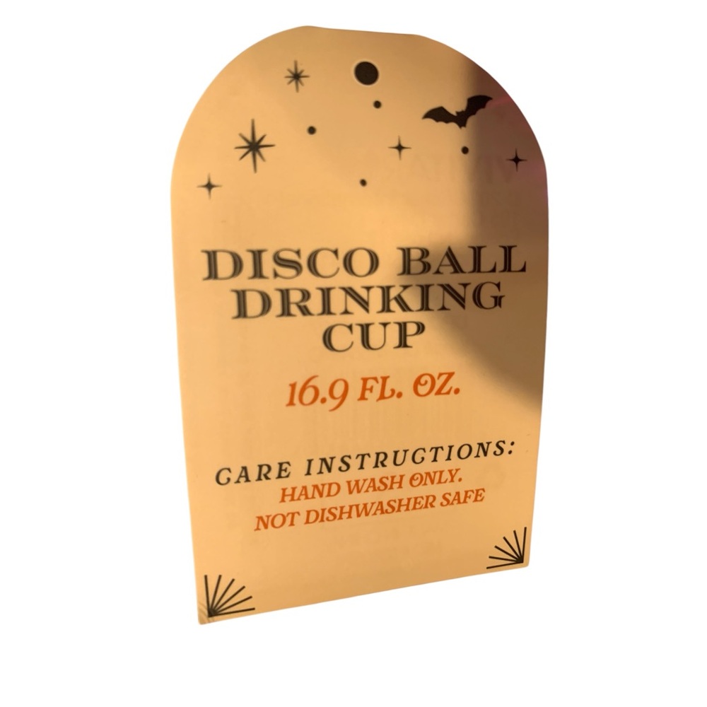 2 Wicked Cups Disco Ball Target Bullseye Glinda Elphaba Green Pink party NEW - Picture 2 of 2